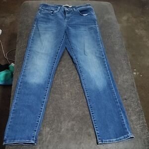 Levi's Women's Straight Leg Blue Jeans